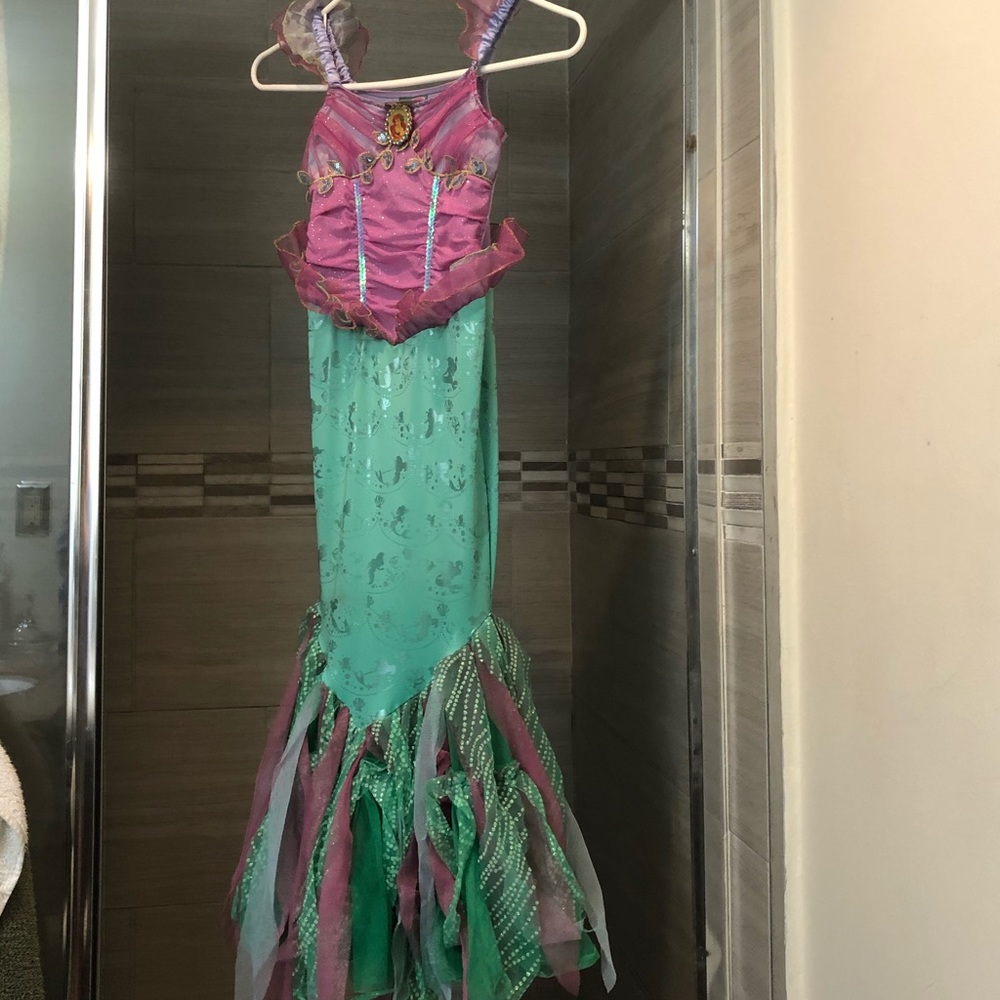 Vintage little mermaid park costume